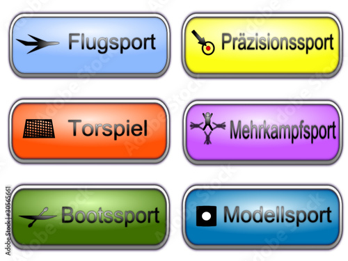 Webbuttons Sport