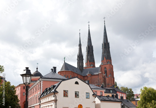 The famous Uppsala cathedral © Gary
