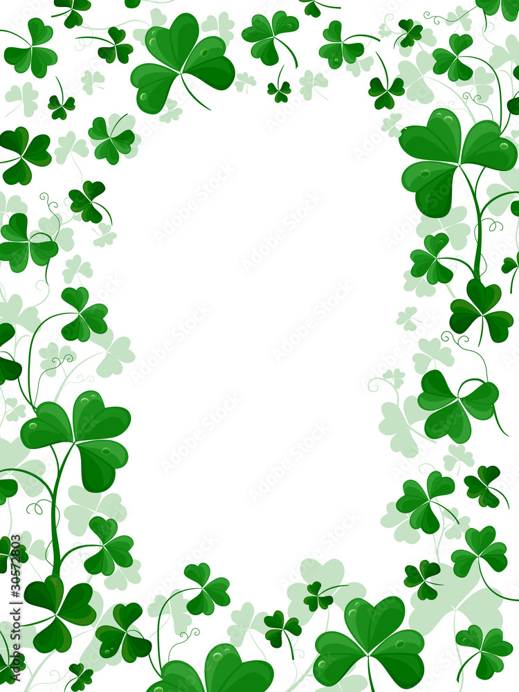 Shamrock Background Shamrock Background