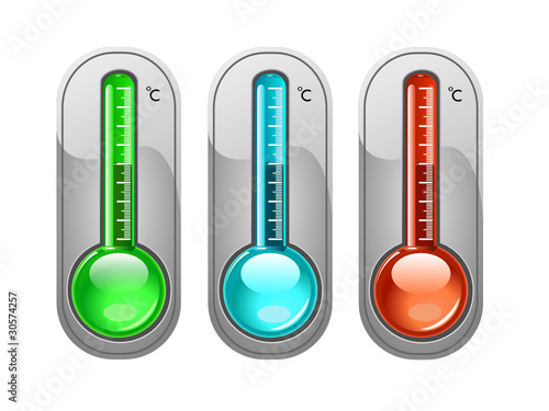 Thermometer vector