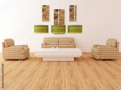 Design interior of elegance modern living room