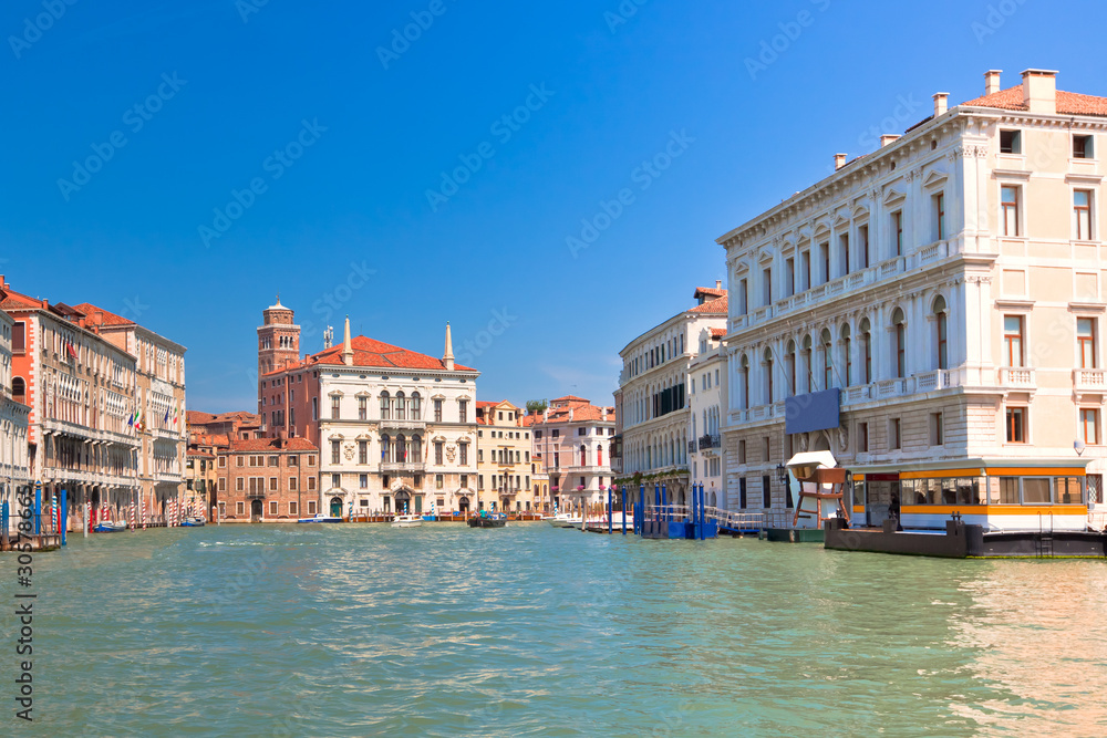 Palaces on Grand Canal Venice Italy