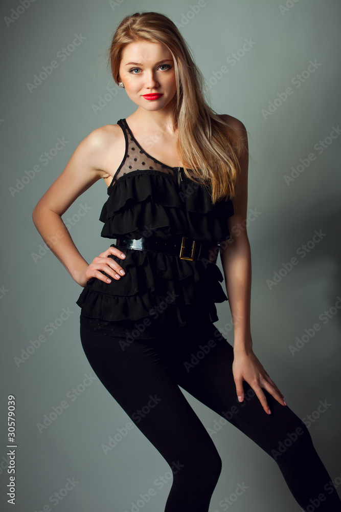Fototapeta premium Young sensual woman