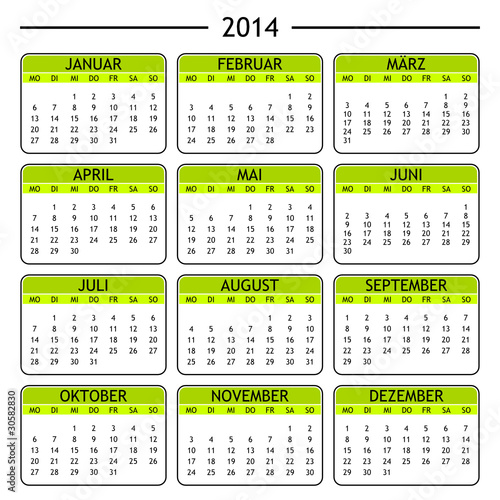 kalender 2014