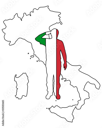 Italienischer Salut