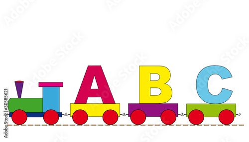 ABC Schulanfang Eisenbahn