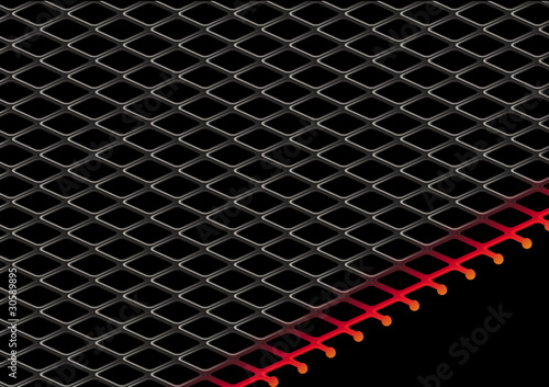 Diamond grill redhot cutaway