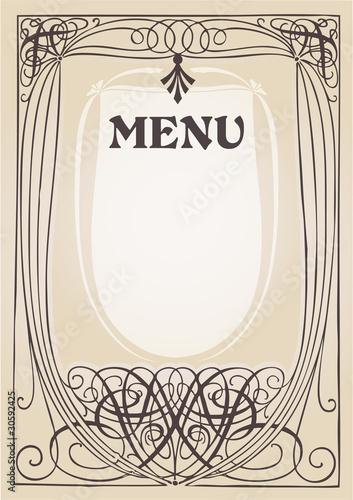 Menu Beige