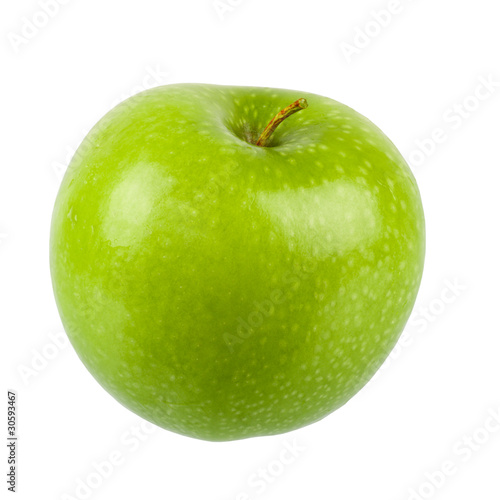 single green apple