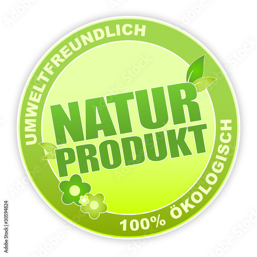 Bio Button Naturprodukt