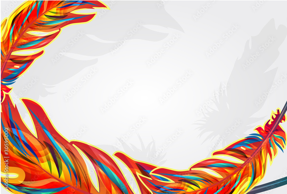 Obraz premium Bright background