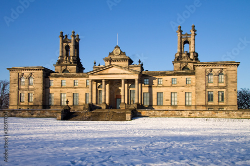 Dean Gallery Edinburgh In Snow