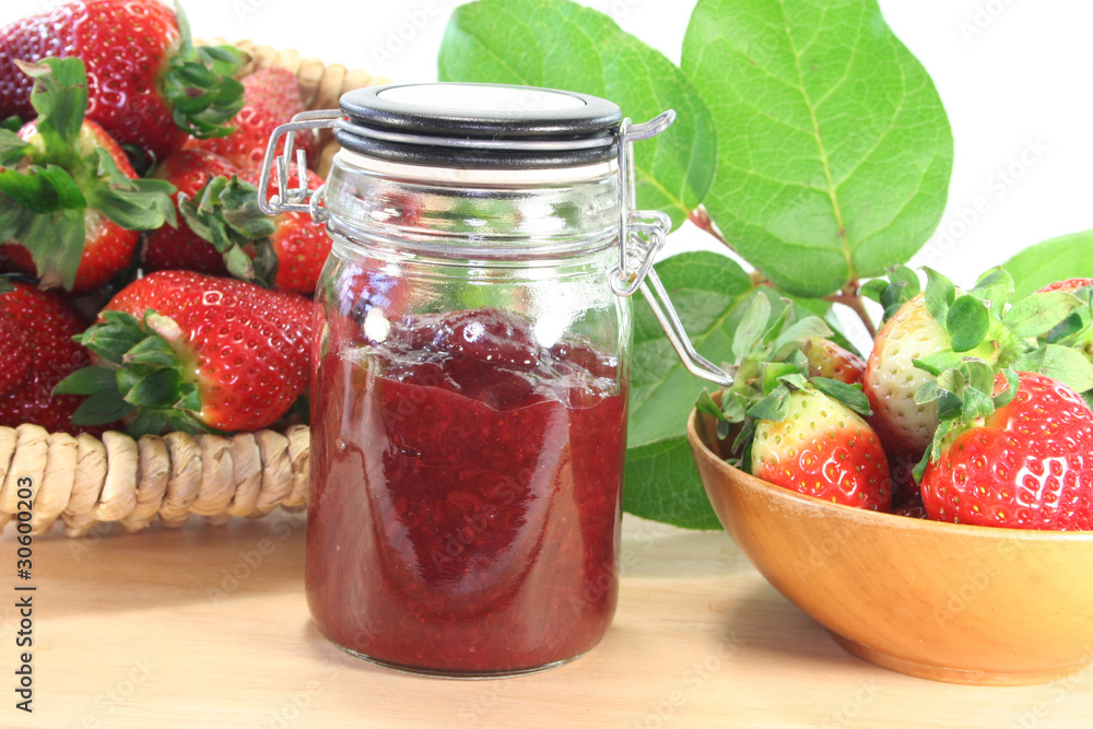 Erdbeermarmelade Erdbeermarmelade