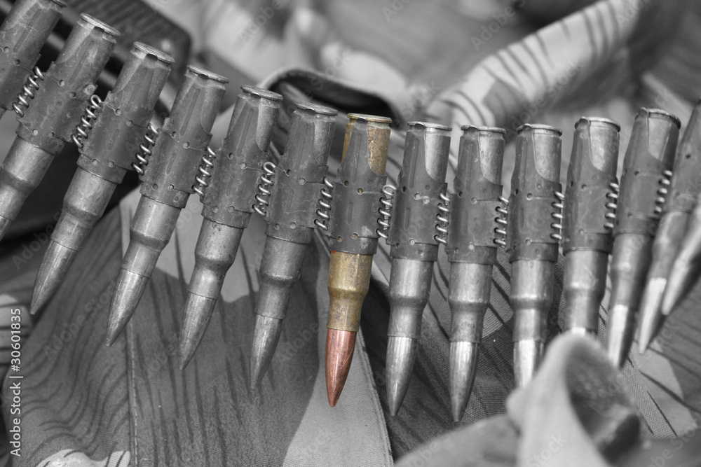 Naklejka premium Bullet