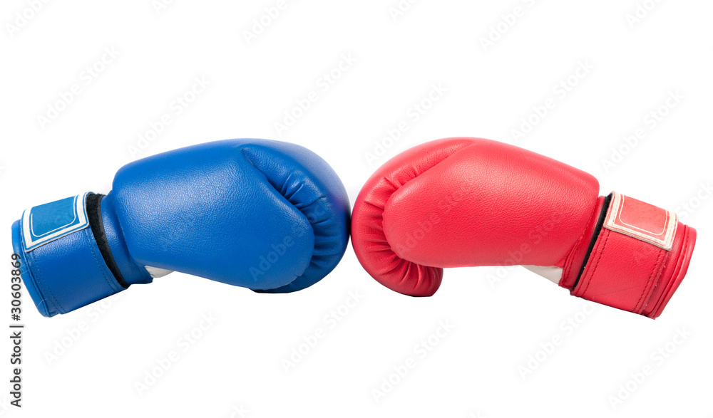 Boxing gloves - obrazy, fototapety, plakaty 