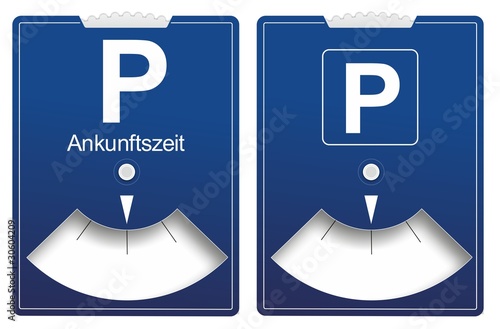 Parkscheibe 1