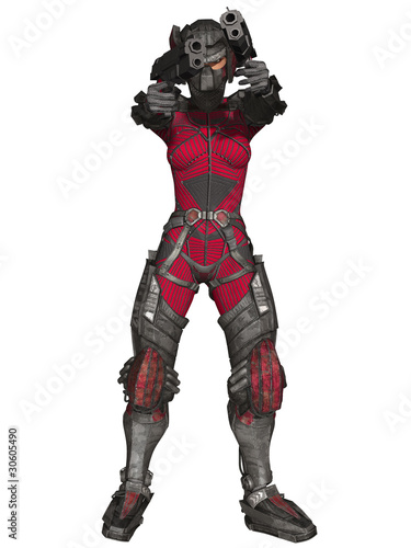 Futuristic Battle Suit