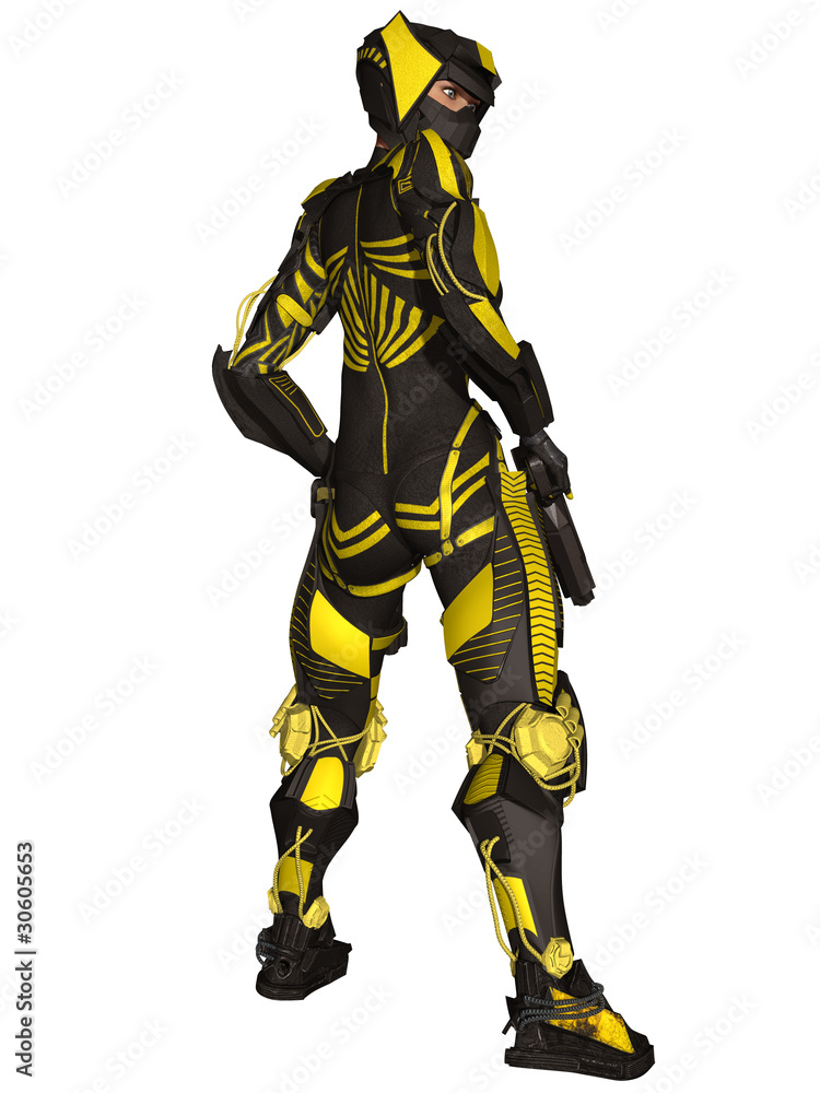 Futuristic Battle Suit Futuristic Battle Suit