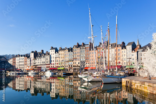 Canvas Print Honfleur, France