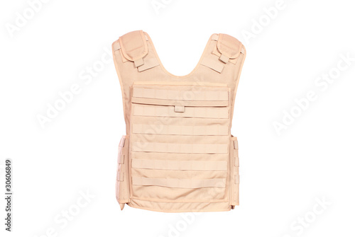 Картината върху платно bulletproof vest isolated