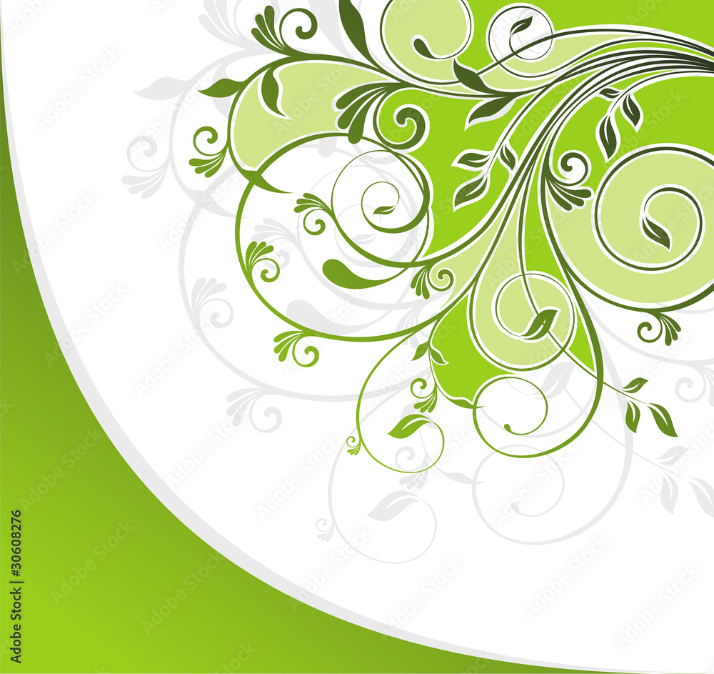 Abstract spring floral background Abstract spring floral background
