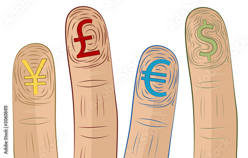 Currency Symbol Fingerprints