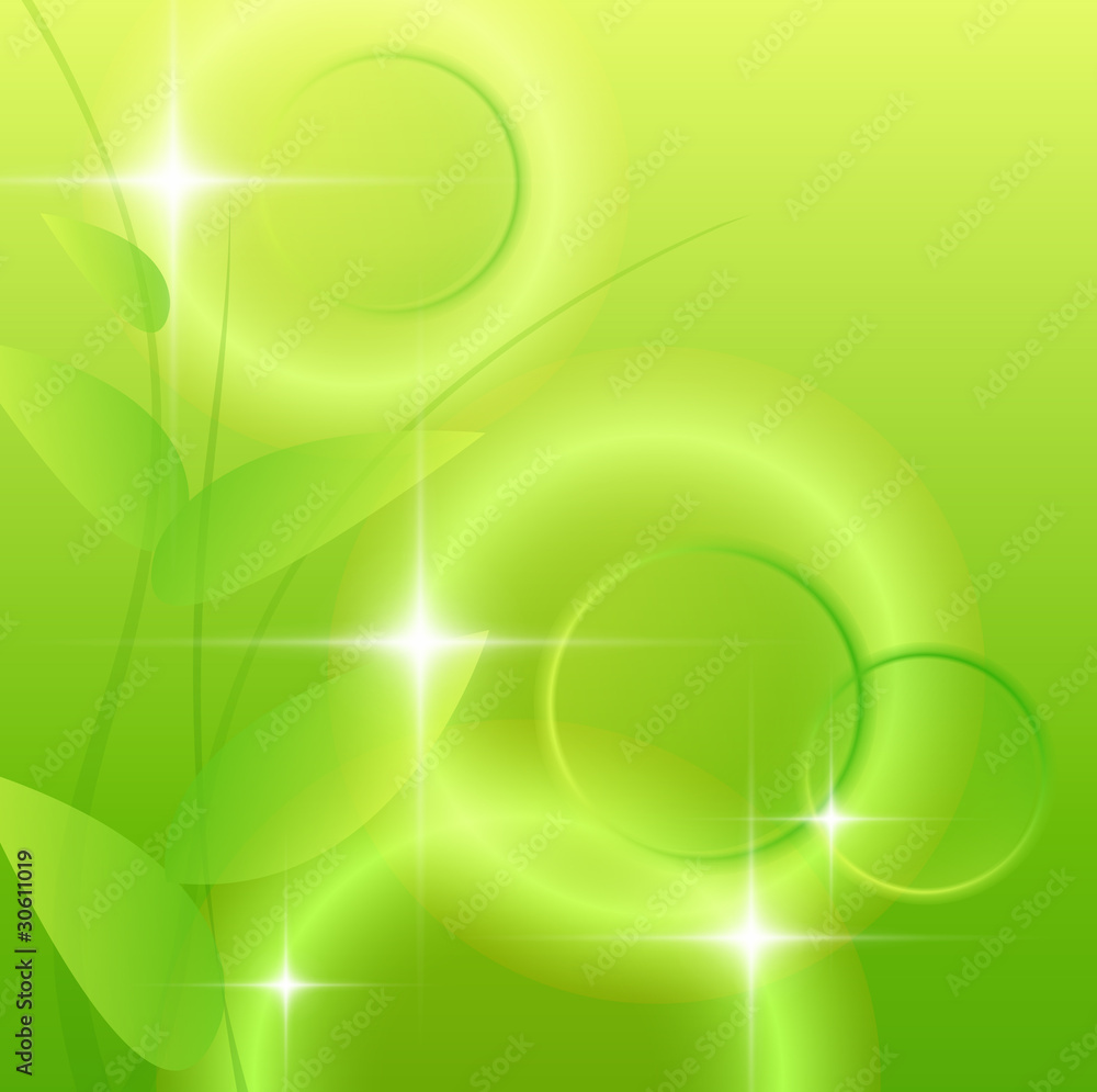 Abstract green background