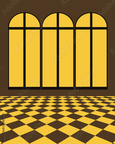 Empty hall