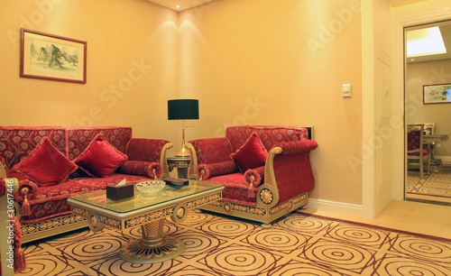 luxurious living room