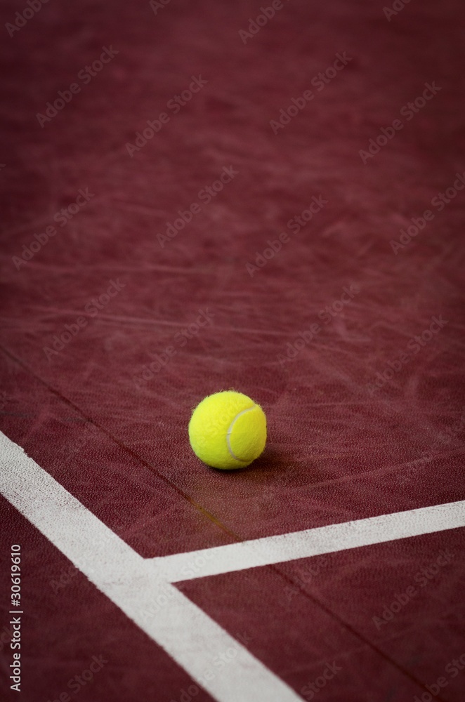 Tennis yellow ball