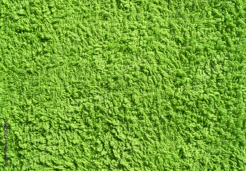 Green towel texture.