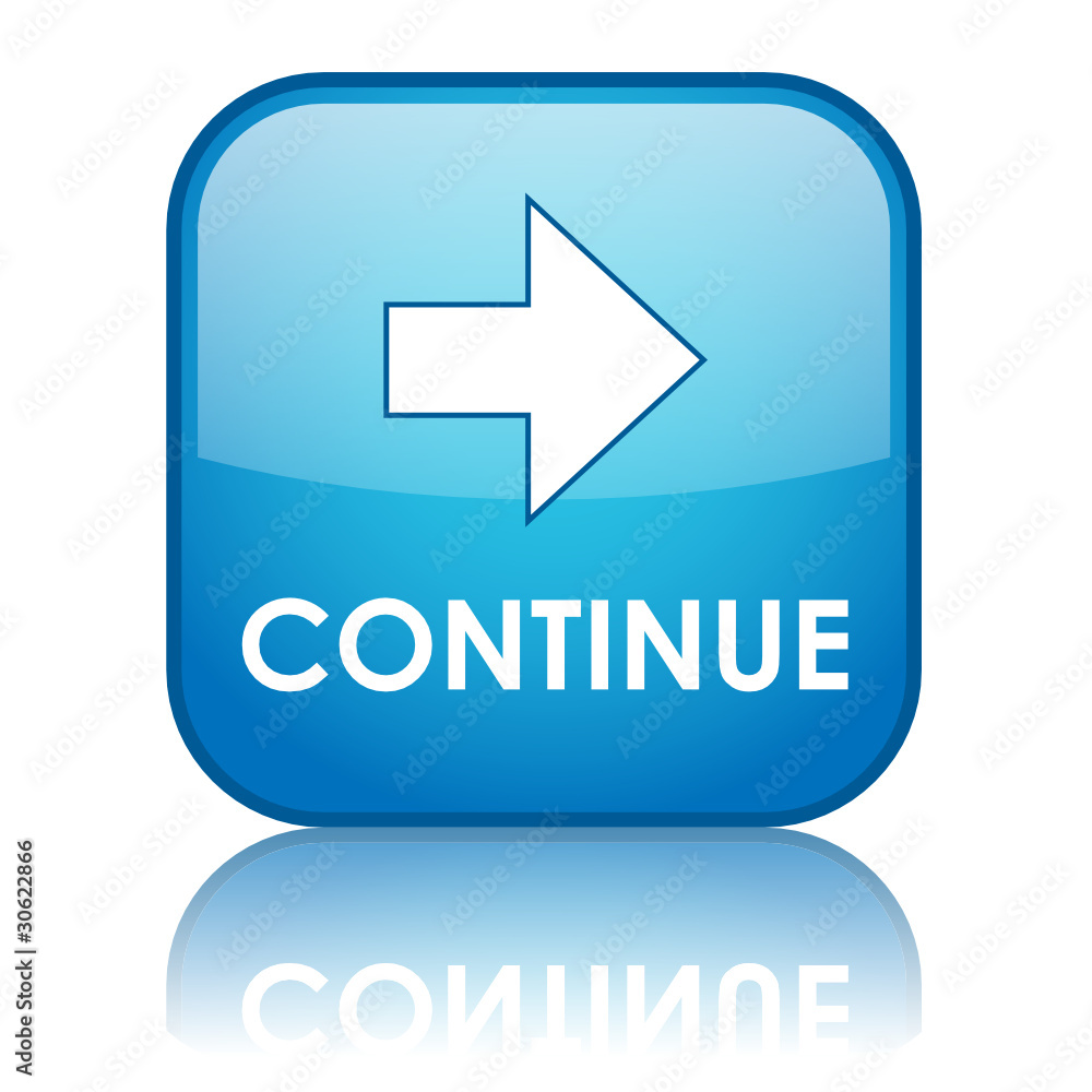 Continue Button Continue Icon Web Stock Vector (Royalty Free) 1890142657