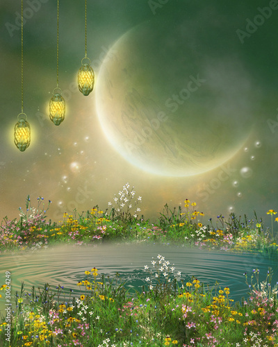 Tableau sur toile Meu mundo 864