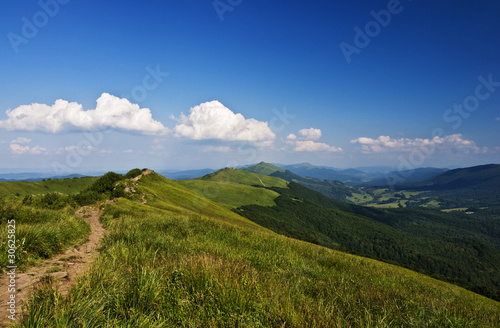 Green mountains