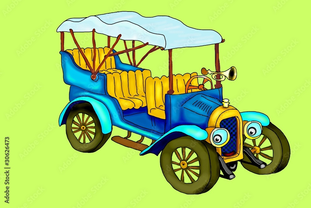 Fototapeta premium Kleinbus