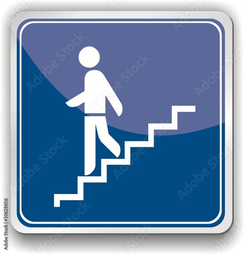 panneau escalier