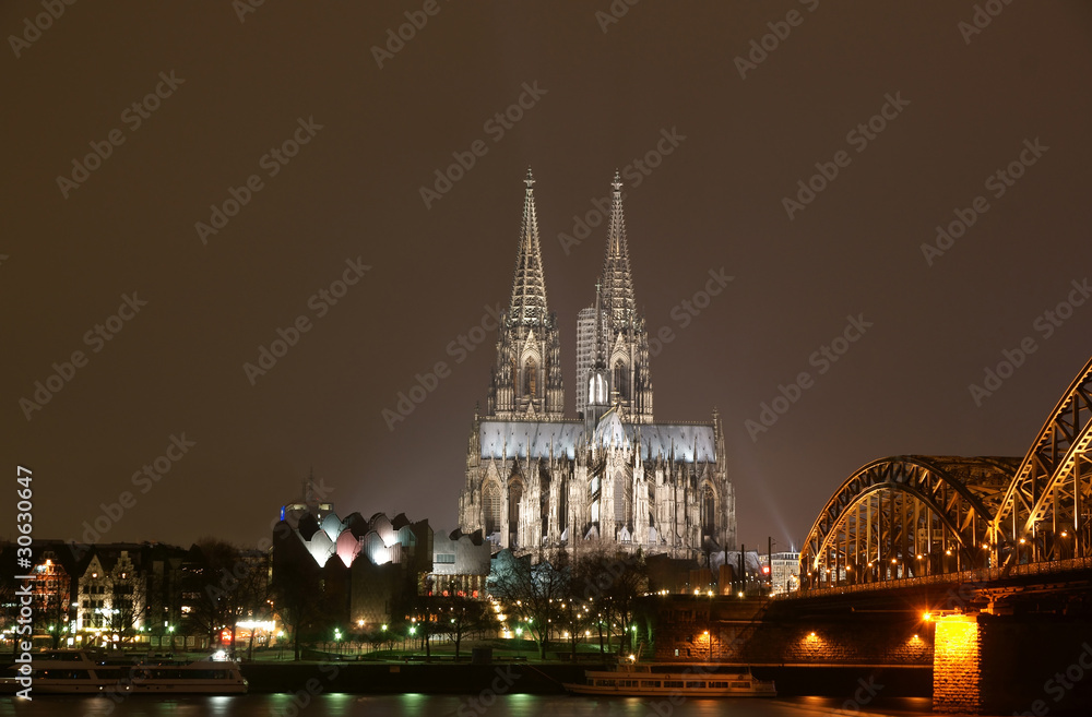 Naklejka premium Cologne cathedral
