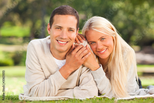 Couple in the park