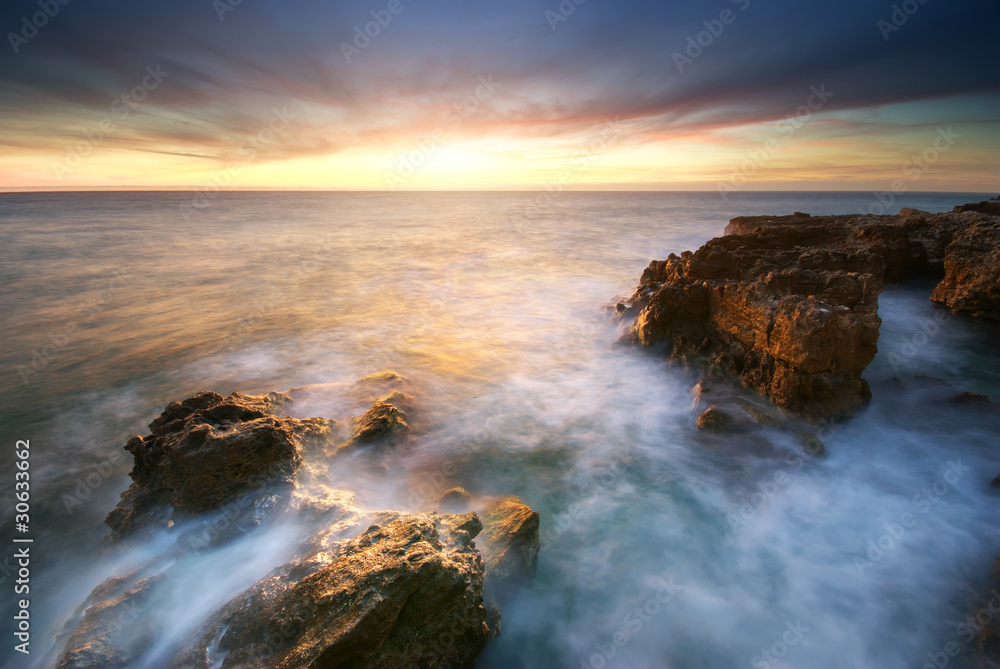 Beautiful seascape. Beautiful seascape.