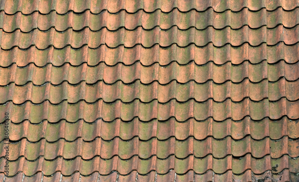 Red tiling Red tiling
