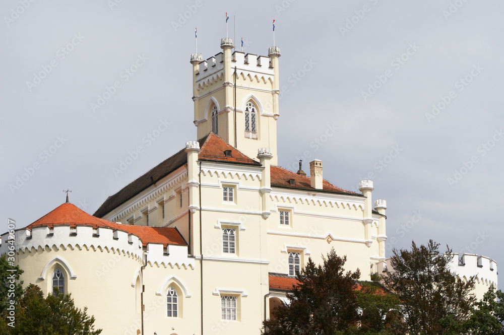 Croatia, Zagorje. Castle Trakoscan