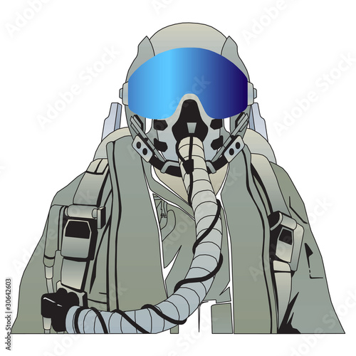 The military pilot