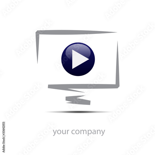 Logo computer # Vector