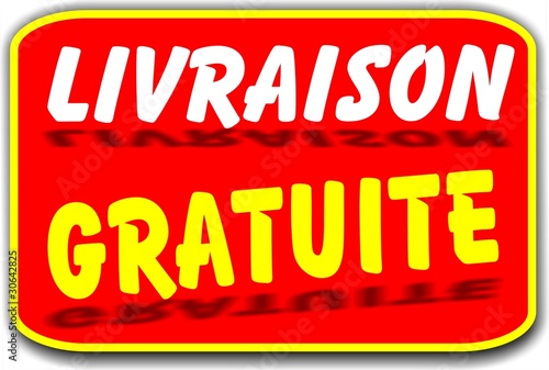 bouton livraison gratuite