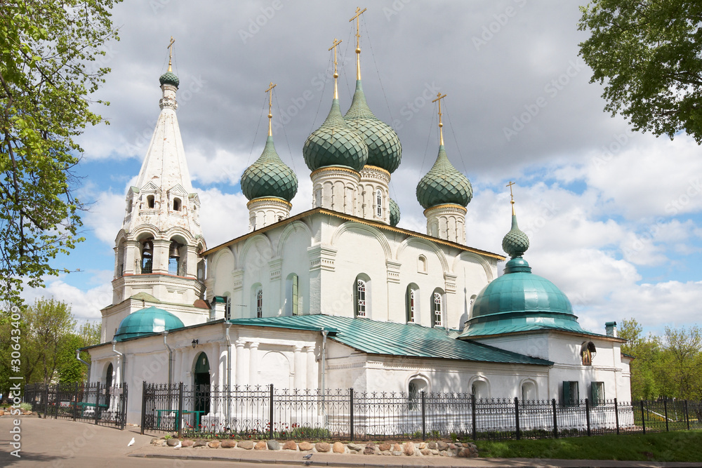 Russia, Yaroslavl. Church of Our Saviour on the Town