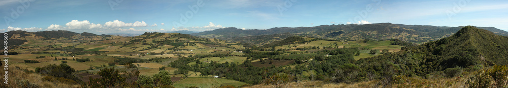 Andean landscape, Colombia