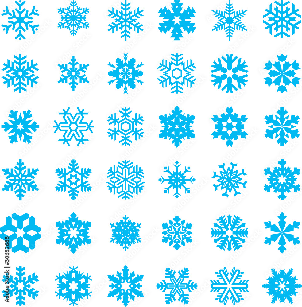 Flocons neige de noel Flocons neige de noel