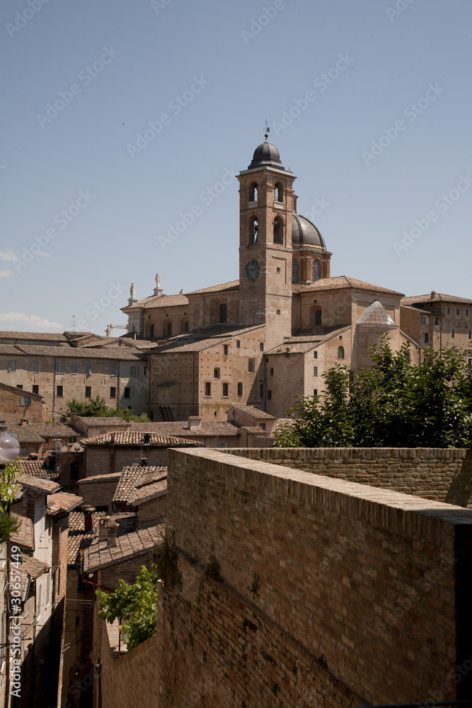 Urbino, alleys and squares