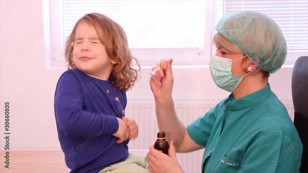 little girl not to take medicine little girl not to take medicine