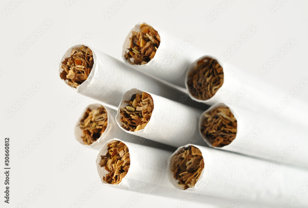 Heap of cigarettes Heap of cigarettes